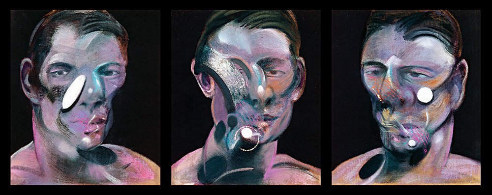 Фрэнсис Бэкон. «Триптих: три наброска к портрету Питера Бирда». 1975. Фото: The Estate of Francis Bacon. All rights reserved. DACS 2018