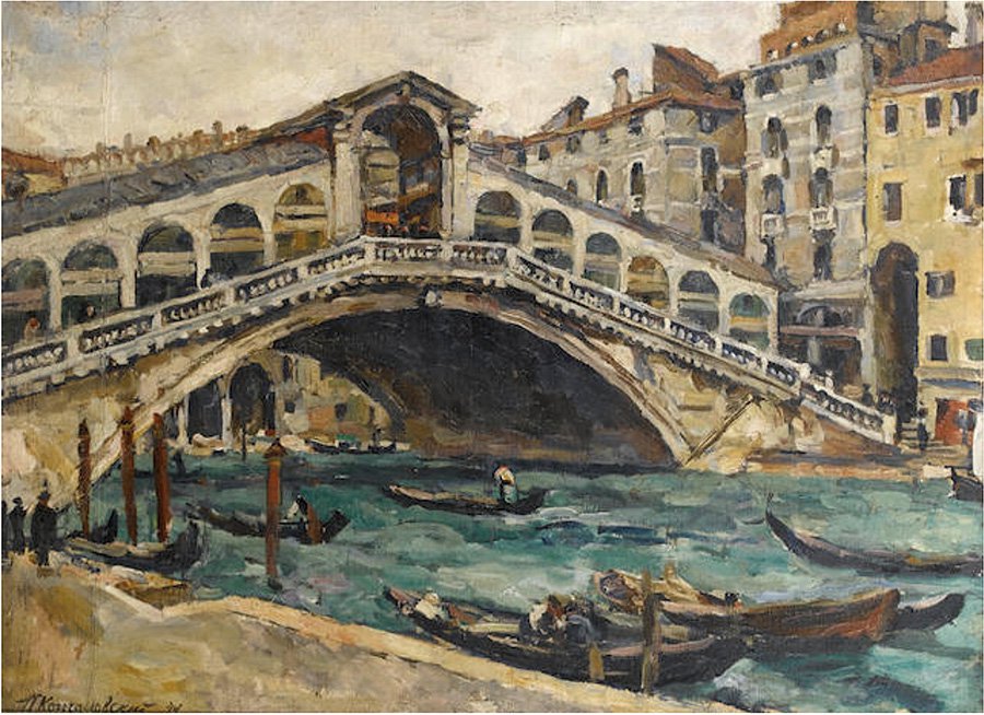 Петр Кончаловский. «Мост Риальто». 1924. Эстимейт £400–600 тыс. Фото: MacDougall’