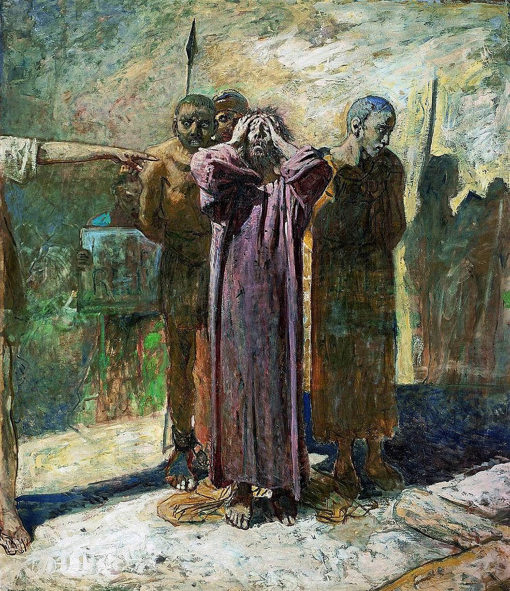 Картину Николая Ге "Голгофа" в следующем году можно будет увидеть в Ватикане. Третьяковская галерея