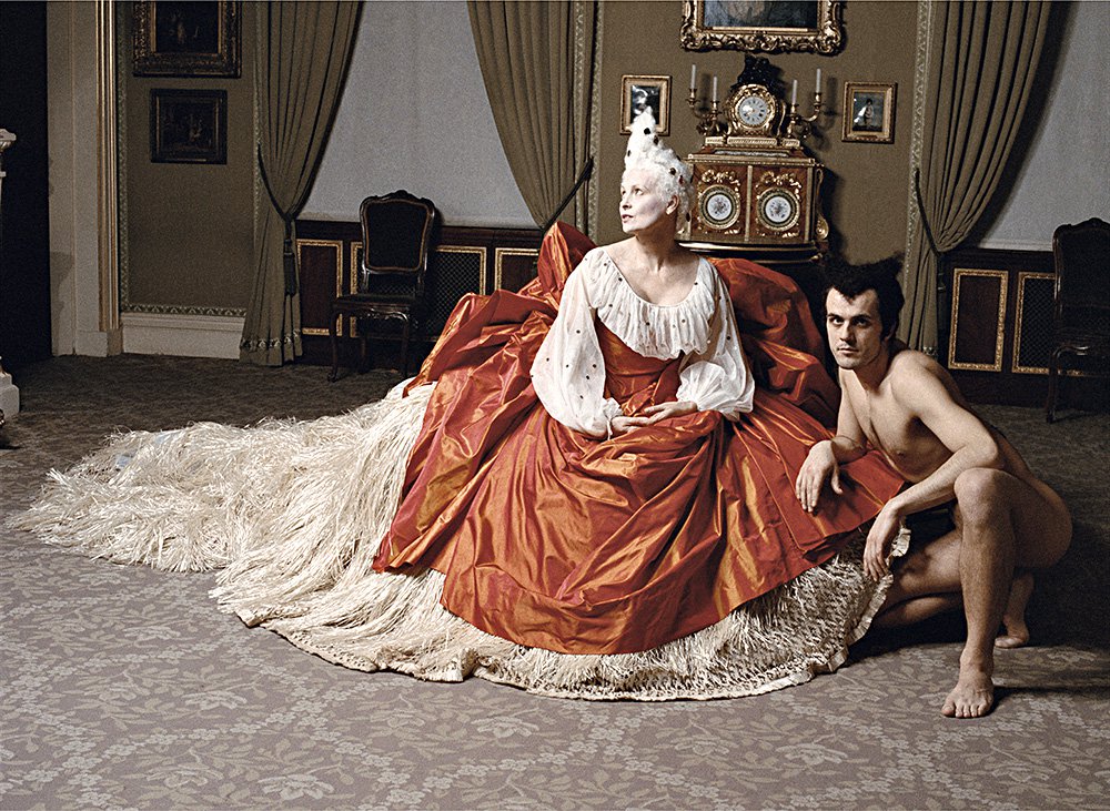 Жан-Мари Перье. «Вивьен Вествуд». Журнал Elle, сентябрь 1994 г. Фото: The Wallace Collectio