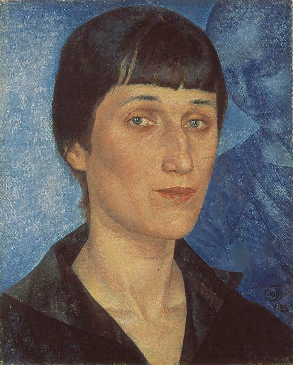 Кузьма Петров-Водкин. «Портрет А.А.Ахматовой». 1922. Фото: ГРМ