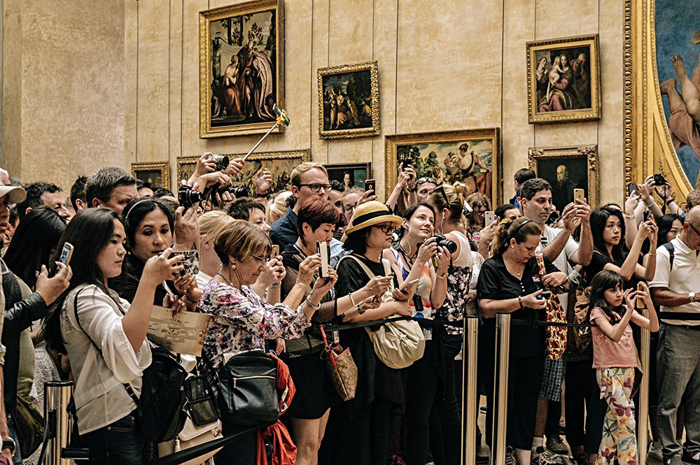 70% посетителей Лувра жаждут увидеть «Джоконду», многие из них — только ее.  Фото: Alicia Steel