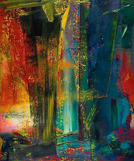 Герхард Рихтер. «Абстрактный образ». 1986. Sotheby’s, вечерний аукцион «Современное искусство», Лондон, 10 февраля. £30,3 млн