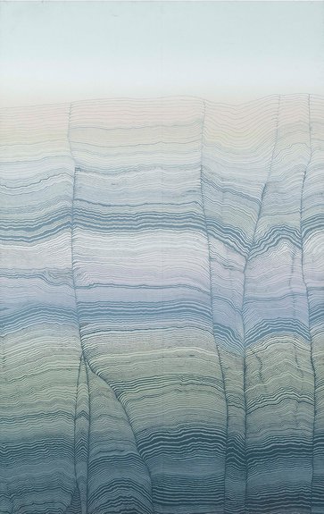«Falaises », Alain Le Foll, Zuber & Cie Rixheim, France, 1974/©les arts decoratifs, pari