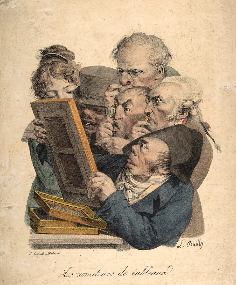 Луи Леопольд Буальи. «Знатоки искусства». 1823–1828. Courtesy of METROPOLITAN MUSEUM OF ART