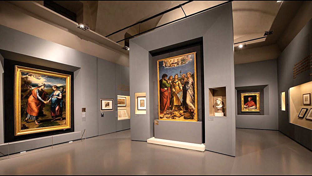 Выставка Рафаэля в Скудерие дель Квиринале в Риме. Фото: Scuderie del Quirinale