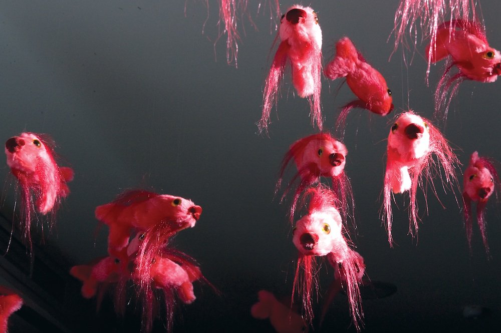 «Идеи-рыбки» из инсталляции «Океан. На дне 3D» Ростана Тавасиева