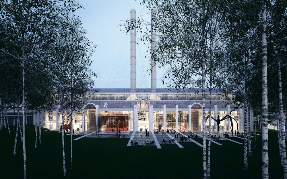 Пространство фонда V–A–C в здании ГЭС-2 на Болотной набережной. Проект Renzo Piano Building Workshop. Фото: V–A–C Foundation