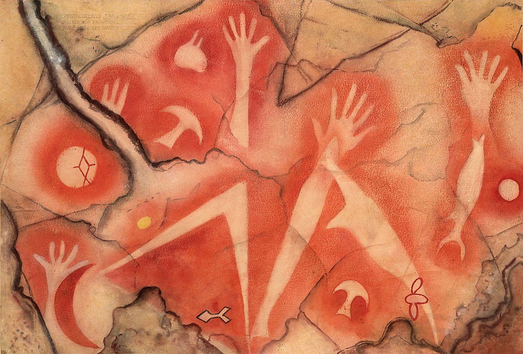 Копия наскальной живописи из коллекции Лео Фробениуса / © Frobenius-Institute Frankfurt am Mai