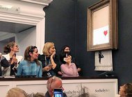 Коллекционер заберет изрезанный на Sotheby’s  холст Бэнкси, уже ставший другой работой