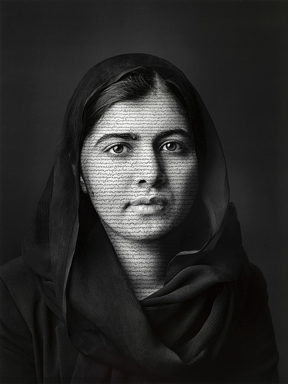 Ширин Нешат. «Малала Юсуфзай» (пакистанская правозащитница). 2018. Фото: National Portrait Gallery