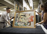 Картину Виллема де Кунинга нашли через 30 лет после кражи