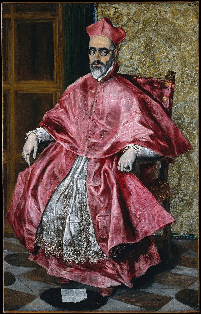 Эль Греко. «Портрет кардинала Фернандо Ниньо де Гевара». Около 1600. Фото: Metropolitan Museum of Art