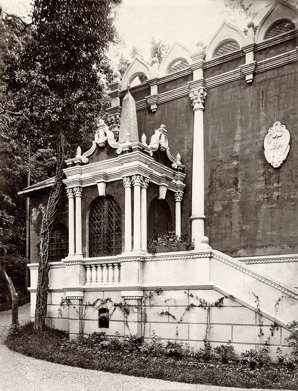 Русский павильон в Венеции. Крыльцо главного входа. 1914 г. Courtesy of the Garage Museum of Contemporary Art