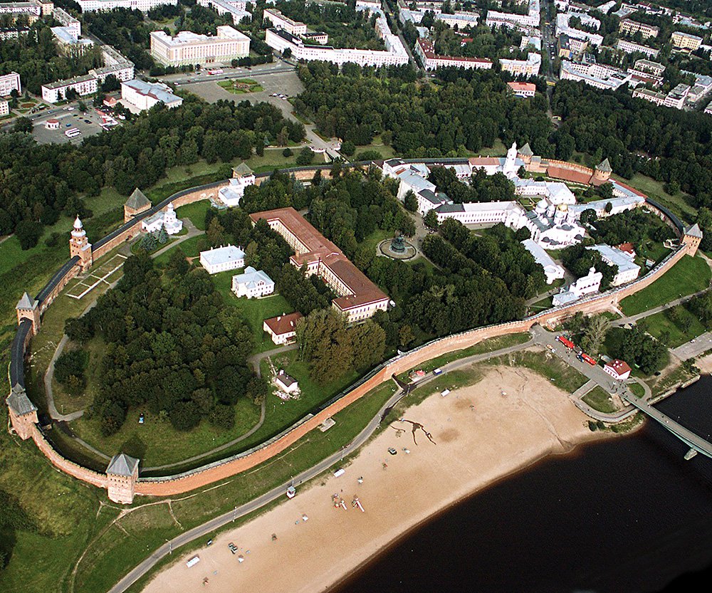 Панорама Новгородского кремля. Фото: Новгородский музей-заповедник