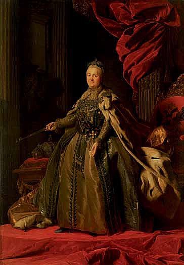Александр Рослин. Портрет императрицы Екатерины II. 1776