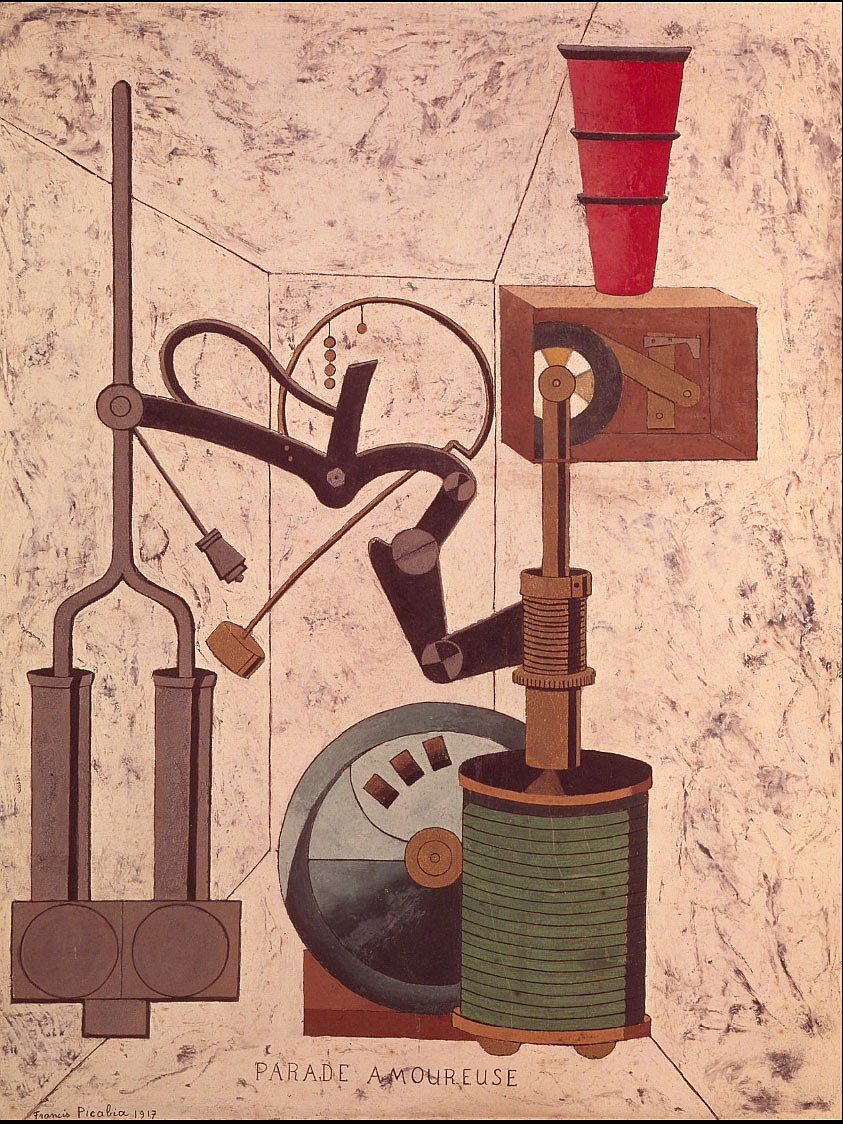 Франсис Пикабиа. Сватовство. 1917