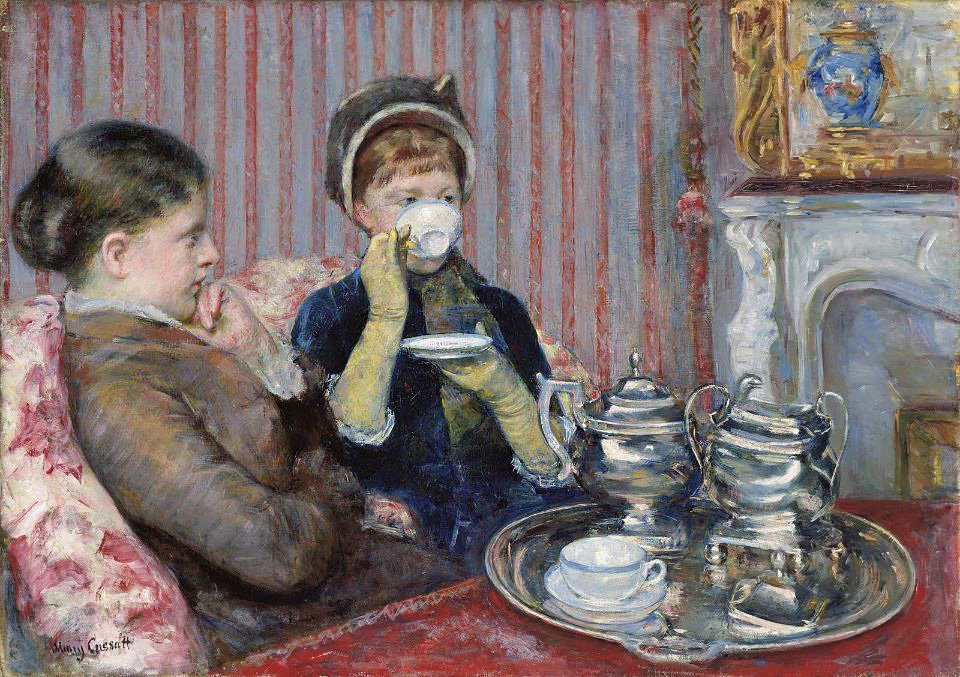 Мэри Кэссет. «Чаепитие». Courtesy of Museum of Fine Arts, Bosto