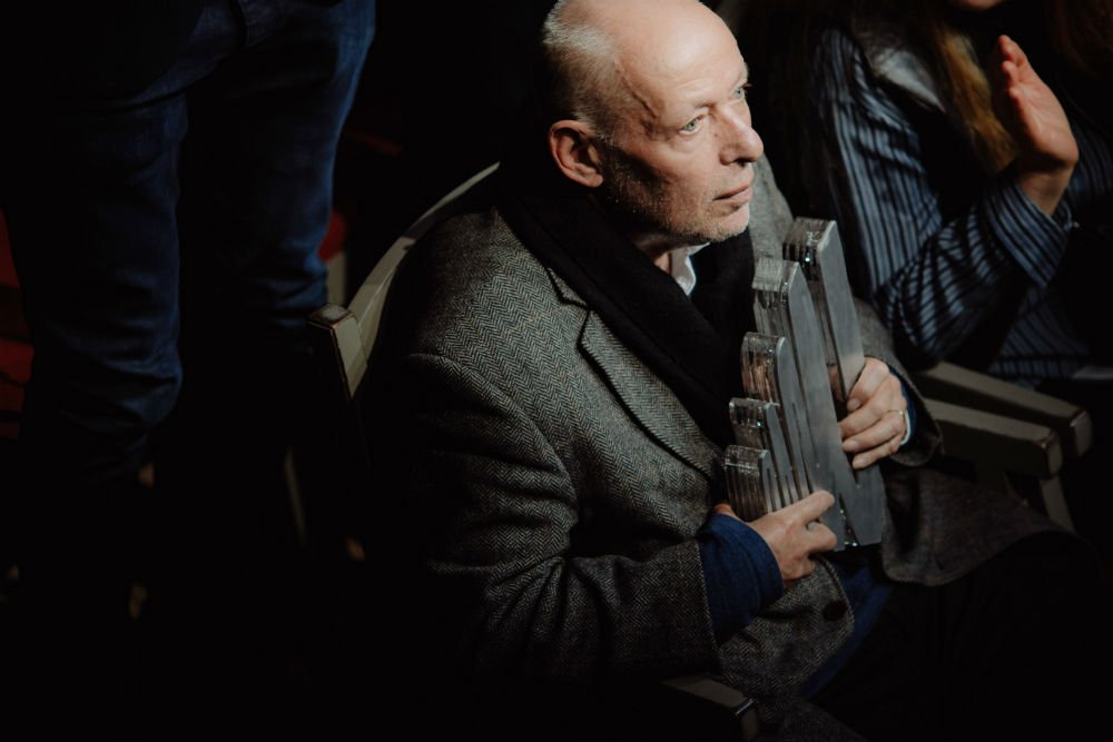 Иосиф Бакштейн получил почетную премию за вклад в развитие современного искусства. Фото: премия «Инновация-2018»