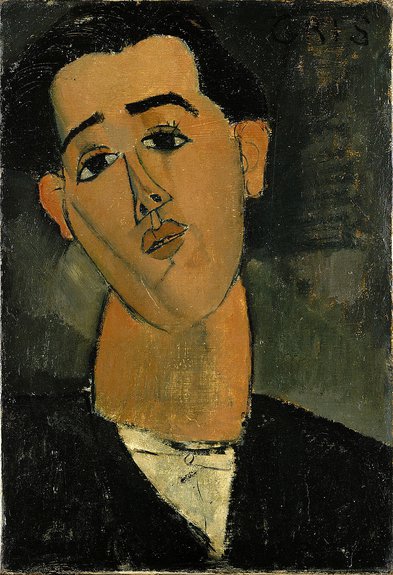 Амедео Модильяни. «Портрет Хуана Гриса». 1915. Фото: The Metropolitan Museum of Art, New York
