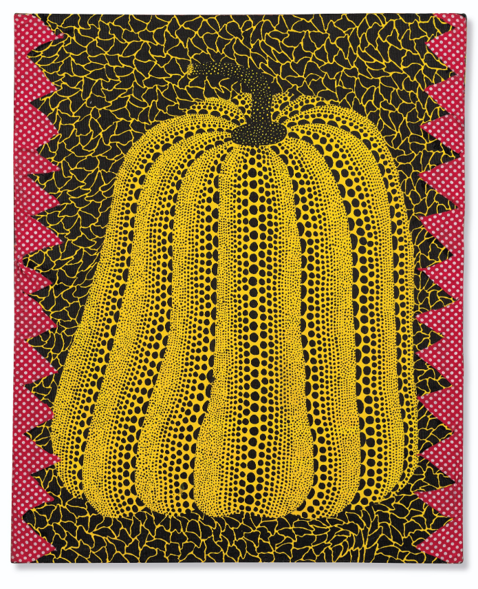 Работа включена в проект The Art Exchange. Яёи Кусама. &laquo;Тыква&raquo;. 1981. Аукцион Christie's. Фото: Christie'