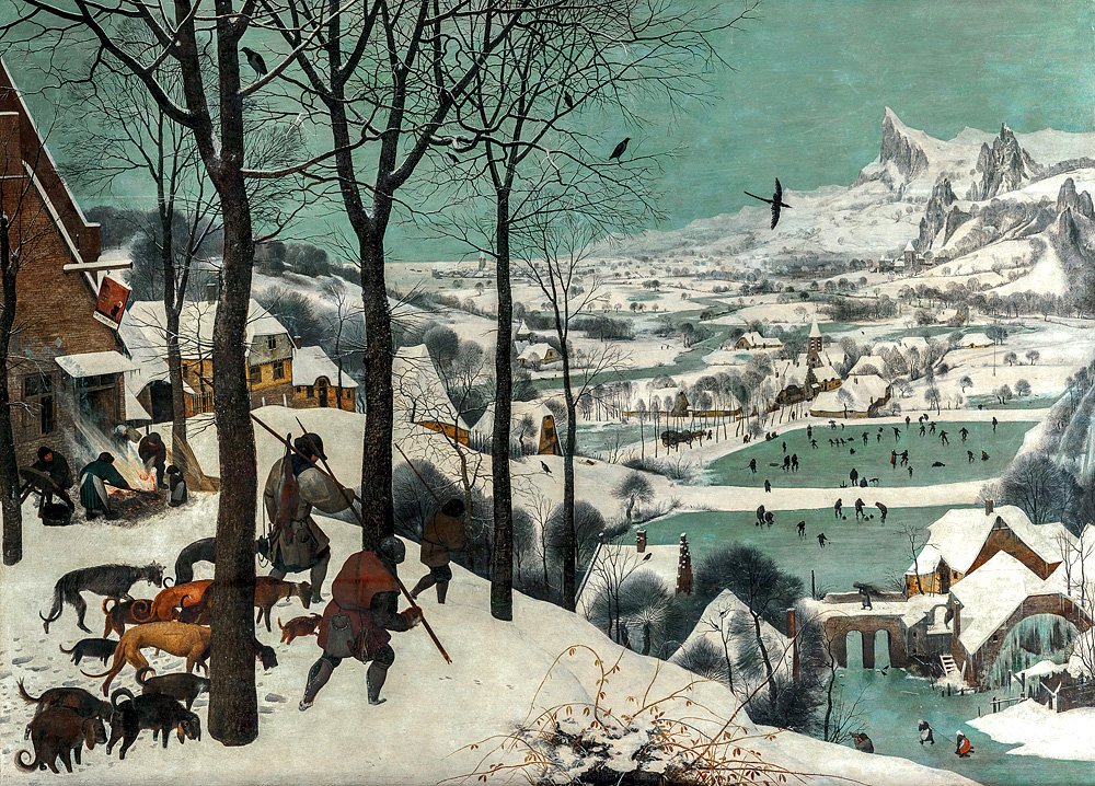 Питер Брейгель. «Охотники на снегу». 1565. Музей истории искусств, Вена. Фото: KHM-Museumsverband