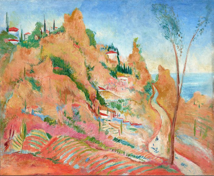 Крым. Кореиз. 1925–1926  Холст, масло. 79 х 96