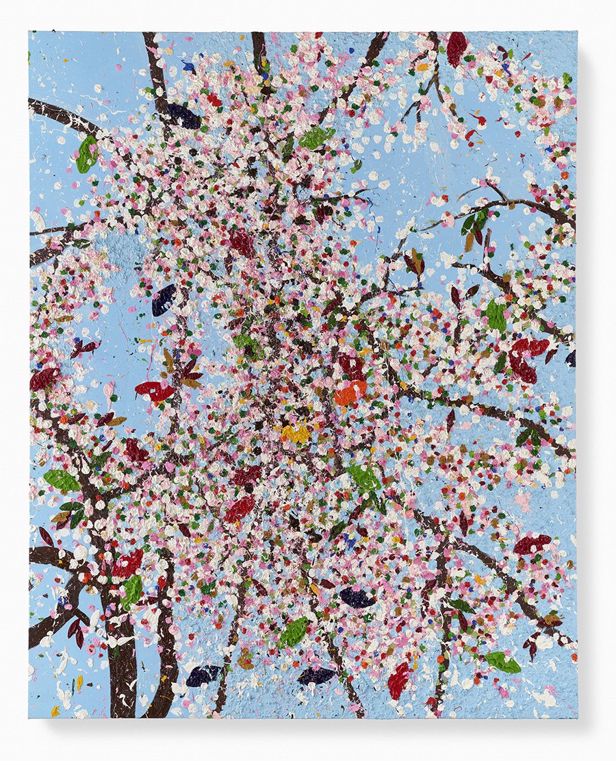 Дэмиен Херст. Из цикла «Цветение вишни». Фото: Фонд Cartier