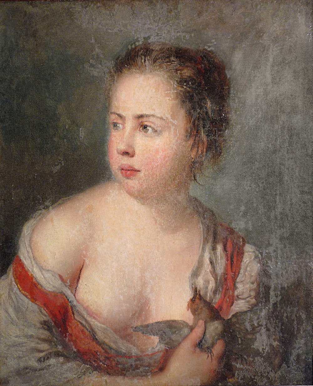 Антуан Пэн. «Девочка с голубем». 1754. Фото: Wikimedia Commo