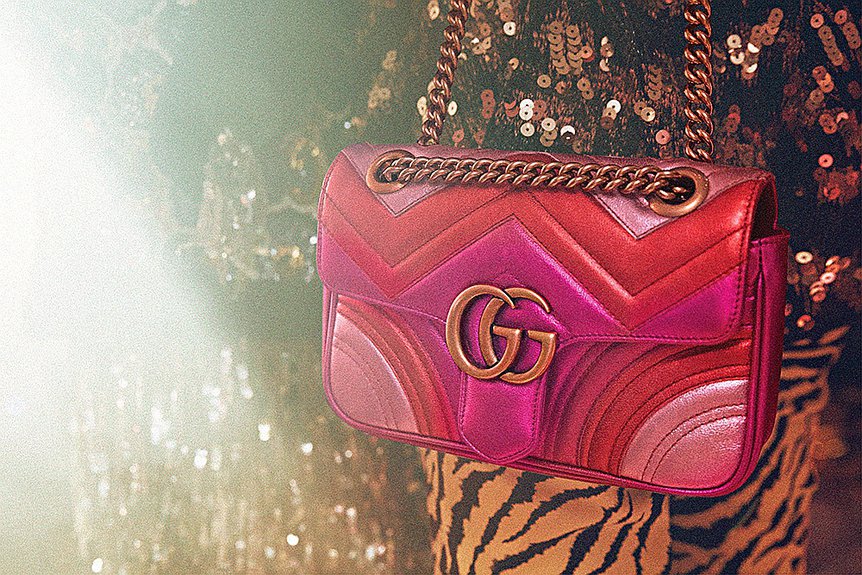 Gucci. Мини-сумка GG Marmont. Фото: Gucci
