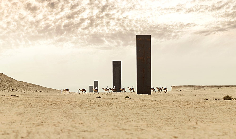 Ричард Серра. «Восток — Запад. Запад — Восток». Фото: Национальный совет по туризму Катара