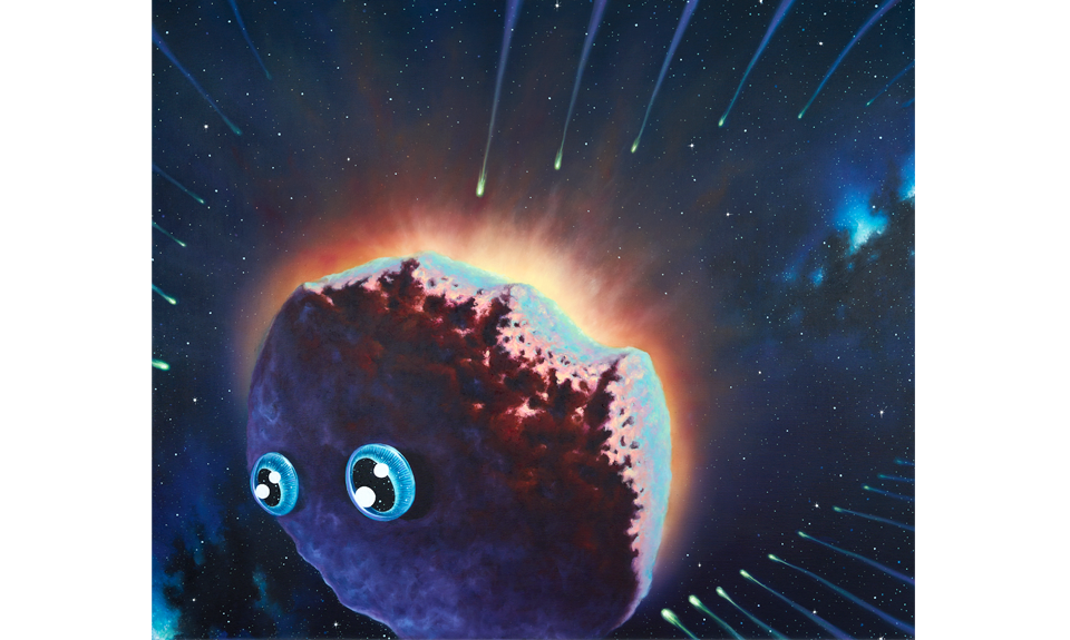 Ростан Тавасиев. Из цикла «Астероиды и кометы». 2023.  Фото: Архив Ростана Тавасиева