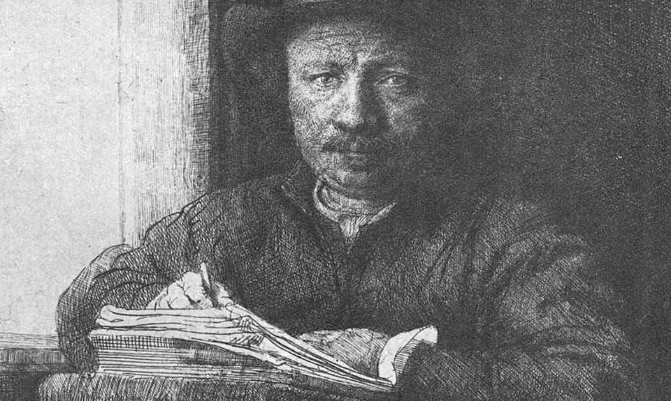 Рембрандт. «Автопортрет у окна». 1648. Фрагмент. Фото: Städel Museum