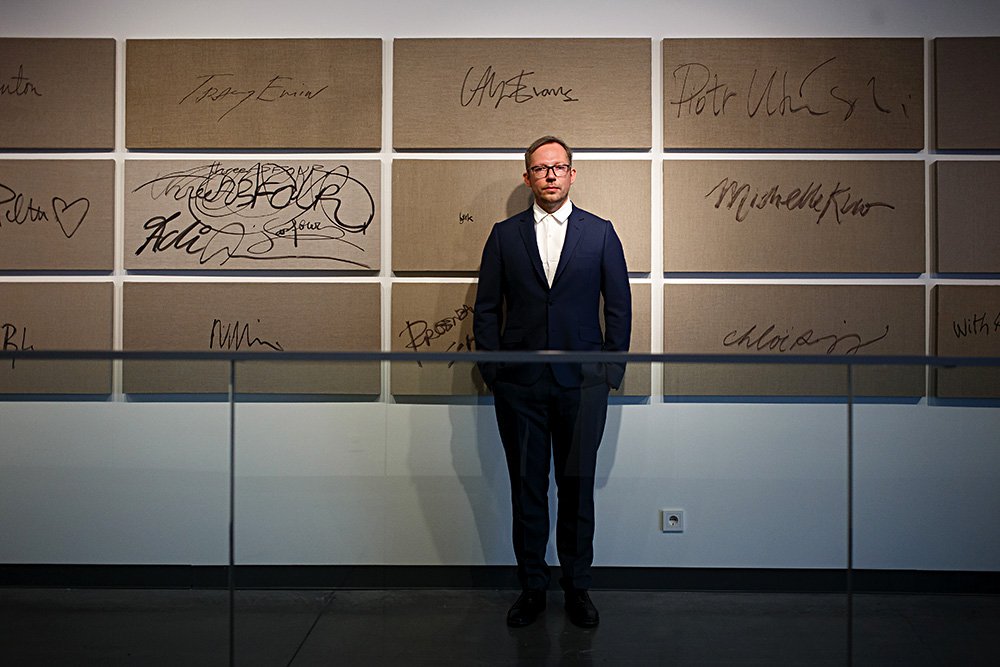 Антон Белов, директор Музея современного искусства «Гараж». Фото: Александр Мамаев/ТАСС