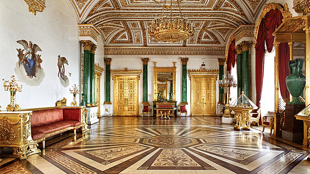 Малахитовая гостиная. Фото: Государственный Эрмитаж