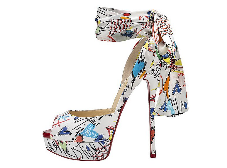 Босоножки Jersey Vamp из новой коллекции Loubitag от Christian Louboutin. Фото: Christian Loubouti