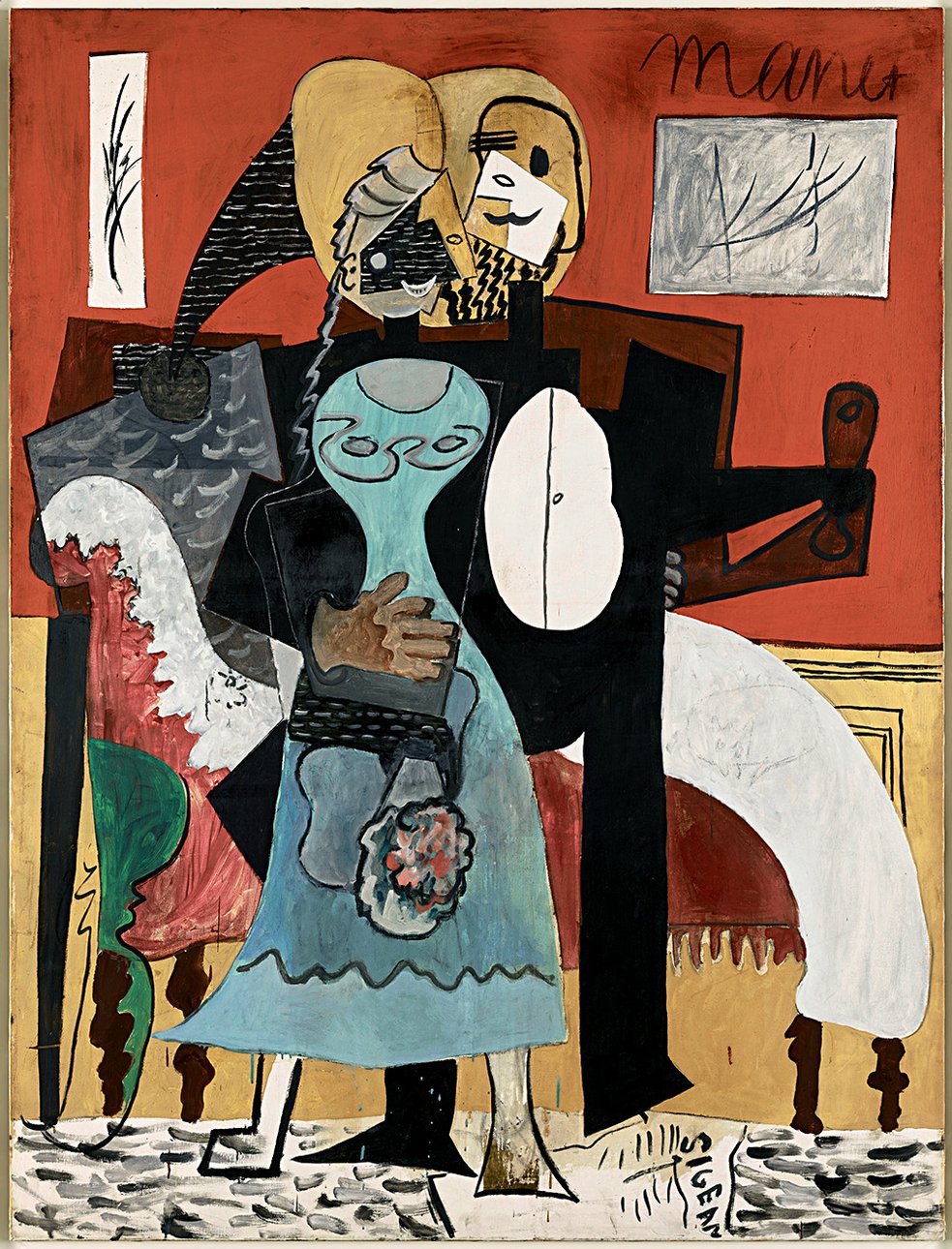 Пабло Пикассо. «Влюбленные». 1919. Национальный музей Пикассо, Париж. Фото: Succession Picasso
