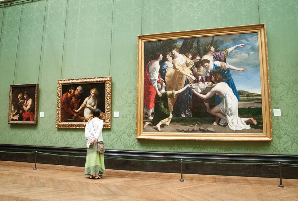 «Нахождение Моисея» Орацио Джентилески находится во временном пользовании лондонской Национальной галереи с 2002 г. Фото: Alex Segre; Shutterstock