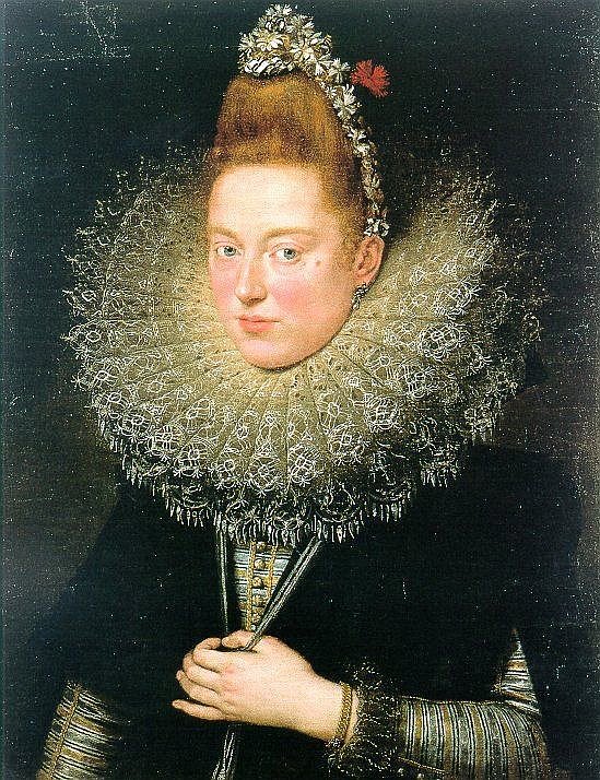 Питер Пауль Рубенс. «Женский портрет». 1602