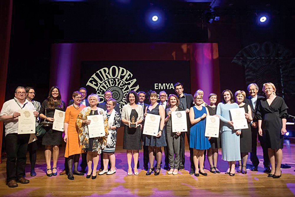 Церемония награждения премией «Европейский музей года» в Сараево. 2019 г.  Фото: European Museum Forum