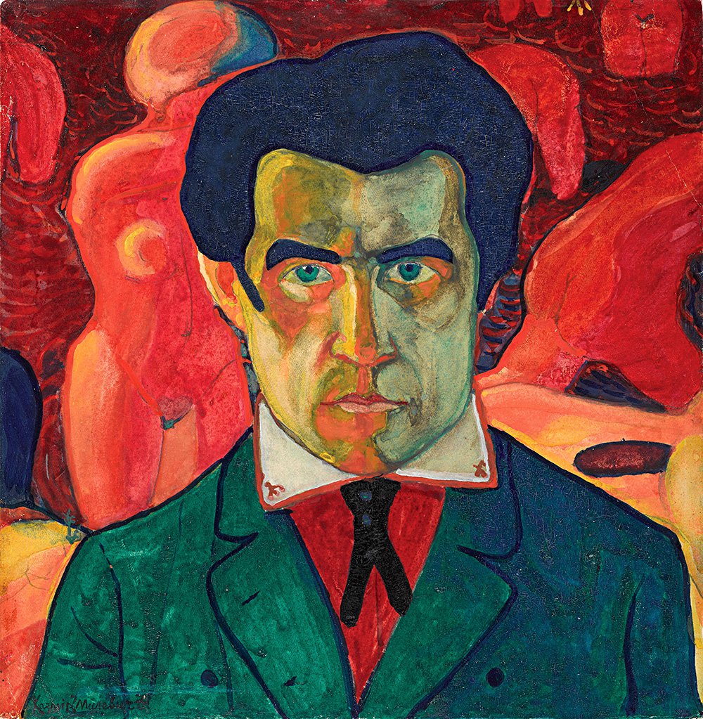 Казимир Малевич. «Автопортрет». 1910–1911. Фото: Государственная Третьяковская галерея