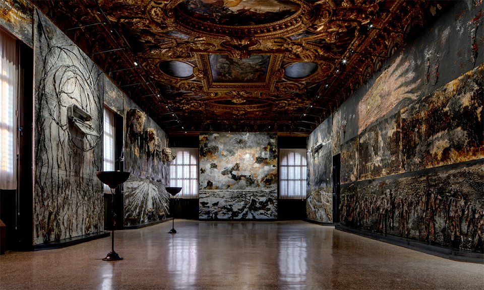 Выставка Ансельма Кифера во Дворце дожей. Фото: Andrea Avezzù/Courtesy Gagosian and Fondazione Musei Civici Venezia