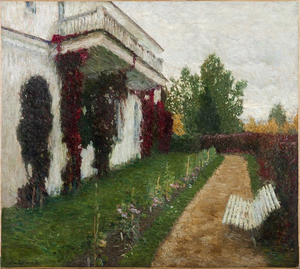 Игорь Грабарь. «Дорожка в усадьбе». 1904. Галерея «Петербургский антиквар»