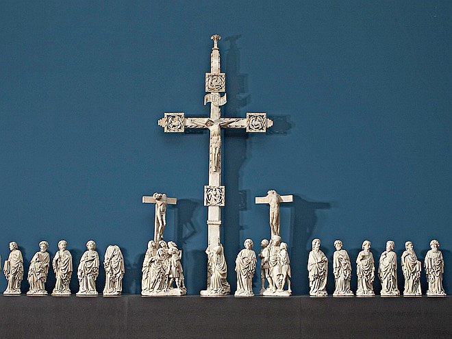 В 1960-х при реставрации крест увеличили при помощи надставок. Фото: Liebieghaus Skulpturensammlung