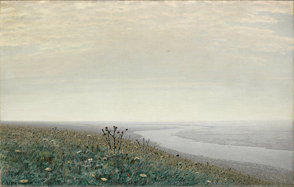 Архип Куинджи. «Днепр утром». 1881. Приобретена П.М.Третьяковым в 1882 г. у автора. Фото: Государственная Третьяковская галерея