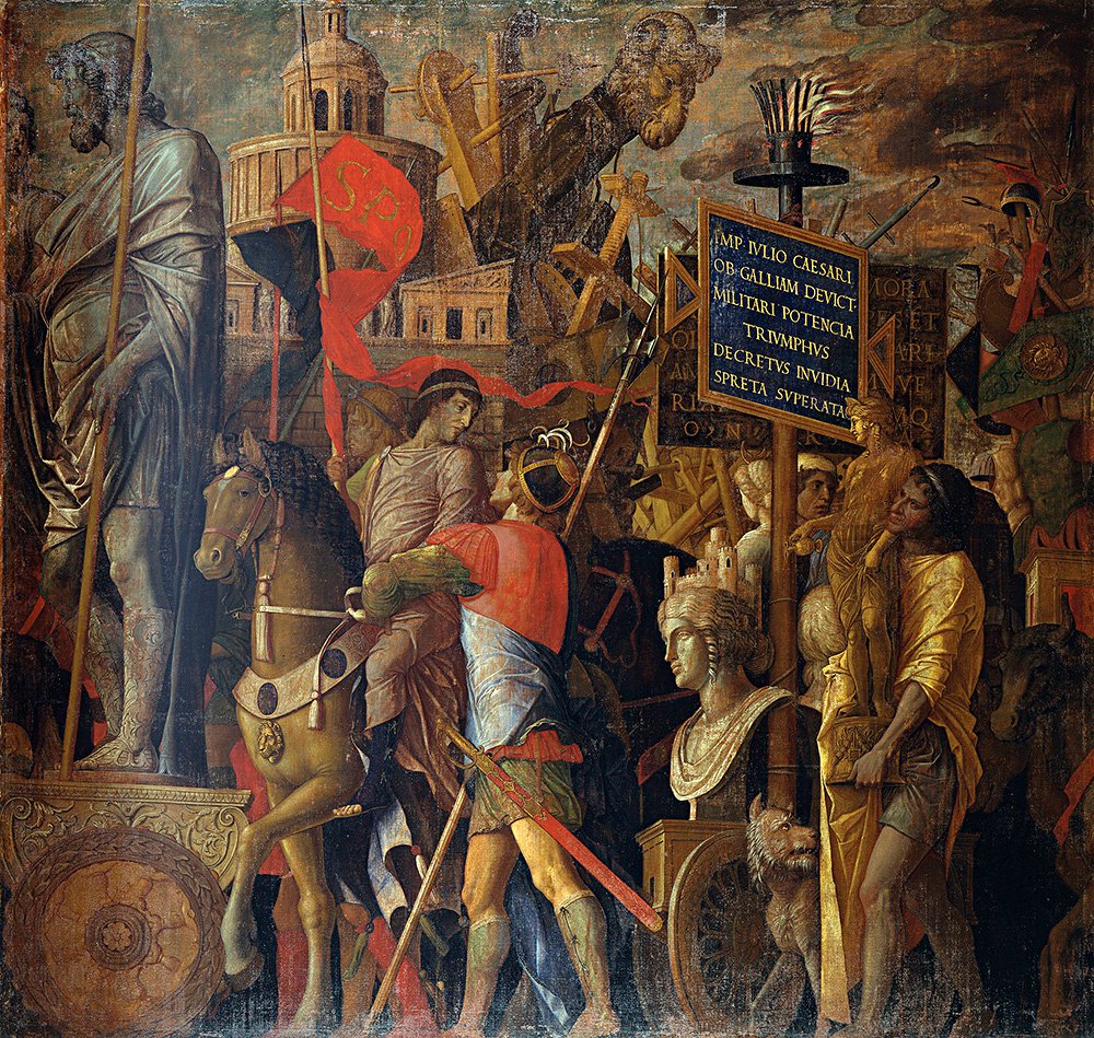 Андреа Мантенья. «Триумф Цезаря». 1484-92. Фото: The Royal Collection Trust