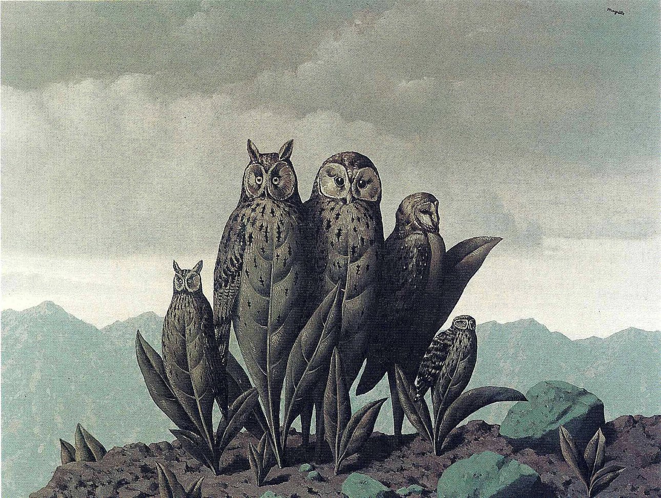 Рене Магритт. «Спутники страха». Christie‘s. £2,7–3,5 млн