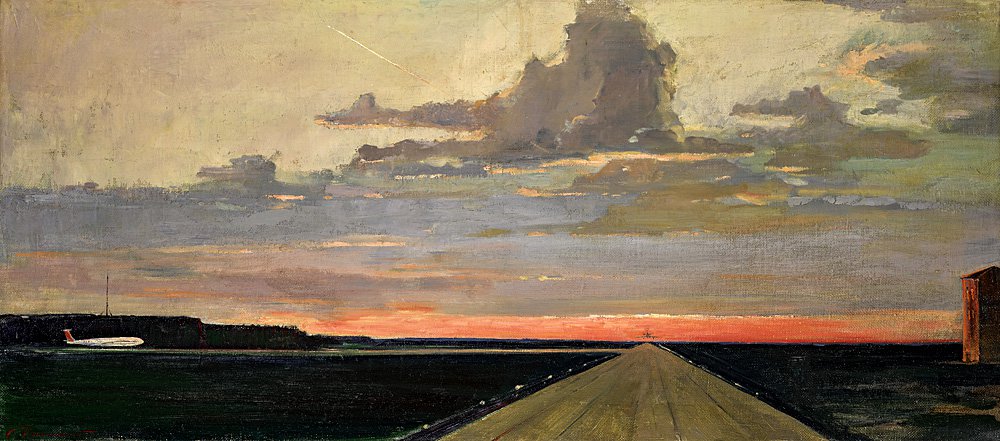 Георгий Нисский. «Летное поле». Продано за £187,5 тыс. Фото: Sotheby's