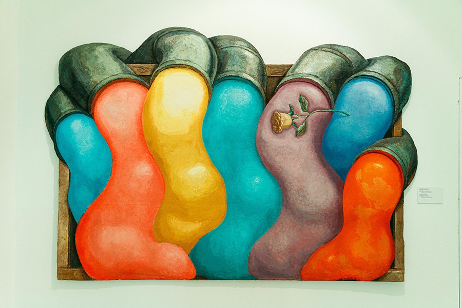 Андрей Гросицкий. «Ликующие краски». 2014. Фото: ММОМА