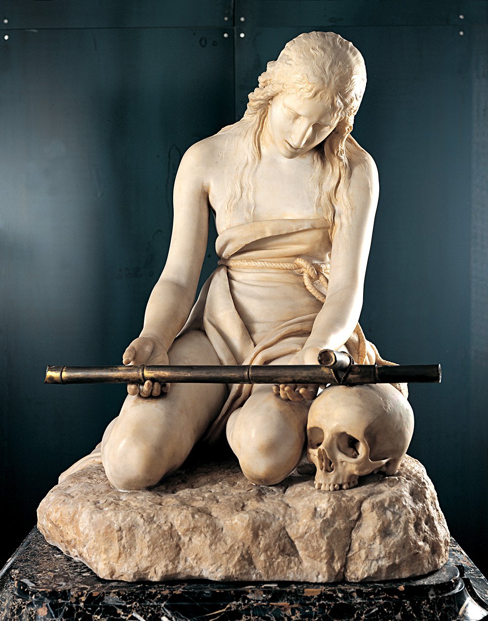 Антонио Канова. «Кающаяся Мария Магдалина». 1790. Фото: Musei di Strada Nuova - Palazzo bianco, Genova